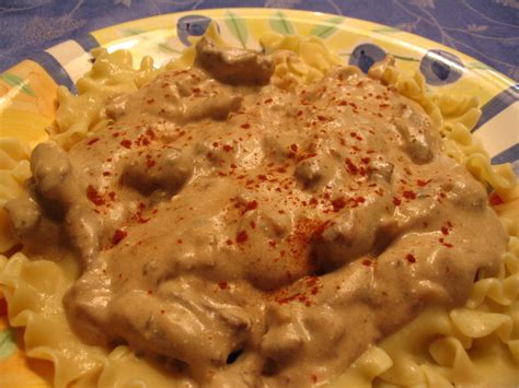 Easy Beef Stroganoff With Paprika Recipe Food