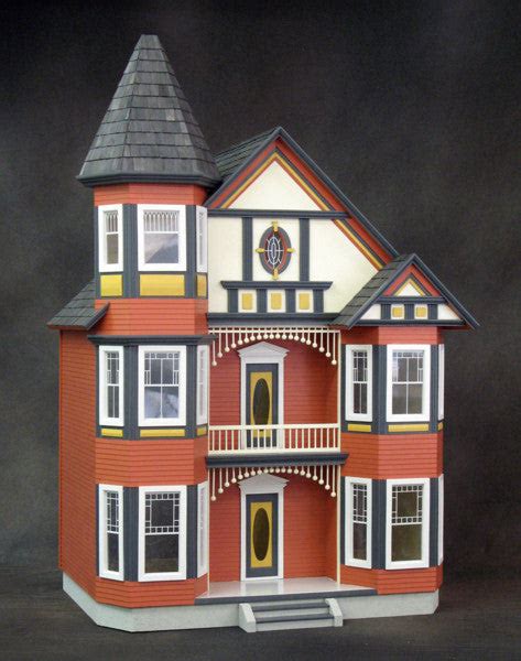 The Painted Lady Dollhouse Kit The Magical Dollhouse