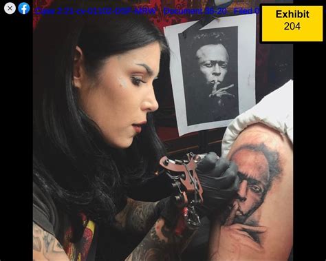 Kat Von D goes on trial in copyright case over Miles Davis tattoo ...