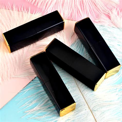 10 20 50PCS Empty 12 1mm Square Cosmetic Lipstick Tube Black Royal Blue