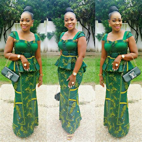 Just Check Out This Classical Ankara Skirt And Blouse Styles Fittess