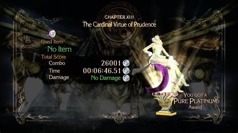 Bayonetta Chapter XIII Pure Platinum Normal Mode With Jeanne Whip