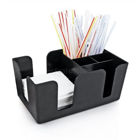 Black Plastic Bar Caddy