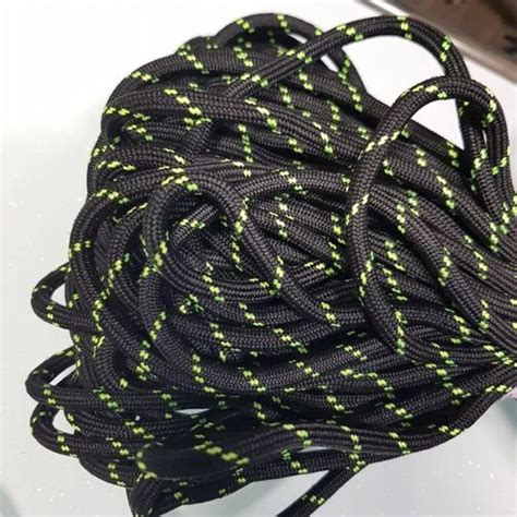 Mm Polyester M Black Green Braided Rope At Rs Kg In Bhiwandi