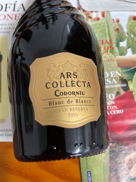 2018 Codorníu Cava Brut Gran Reserva Blanc de Blancs Ars Collecta