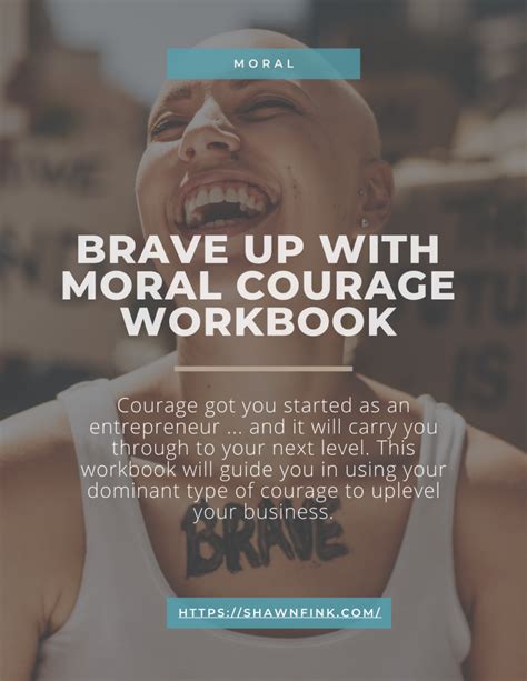 THE BRAVE YES MORAL COURAGE WORKBOOK - Shawn Fink | Business Strategy ...