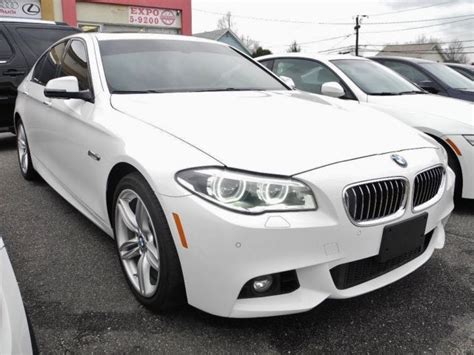 2014 BMW 5 SERIES 535I M SPORT 39777 Miles WHITE SEDAN 6 CYLINDER AUTOMATIC