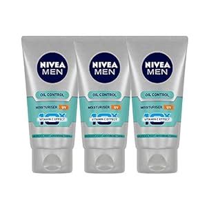 NIVEA Men Oil Control Moisturiser 10x Whitening 50ml Pack Of 3