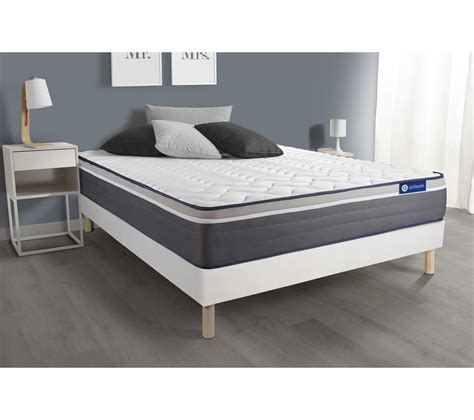 Ensemble Matelas Ressorts Ensaches Et Memoire De Forme X Actiflex