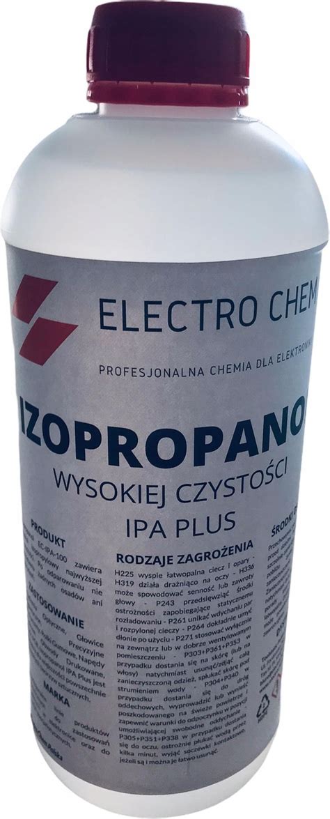 Alkohol Izopropylowy Izopropanol Ipa Plus L Opinie I Ceny Na