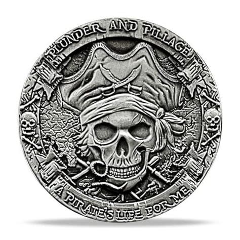 Davy Jones Coin Pirates Life Down To Davy Jones Locker Commemorative