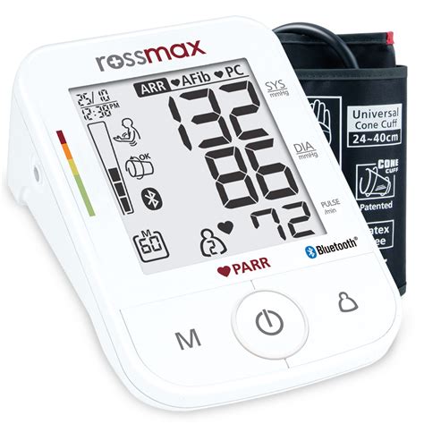 X5 Bt Parr Automatic Bluethooth Blood Pressure Monitor Rossmax