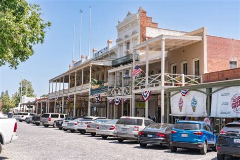 Old Town Sacramento California Editorial Stock Image Image Of