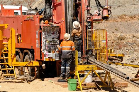 Core Drilling For Exploration Stock Photo Image Of Geology Diamond