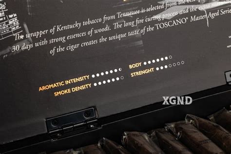 Cigar Toscano Master Aged Serie X G Ch Nh H Ng