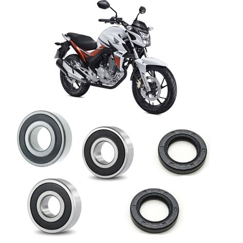 Rolamentos Roda Traseira HONDA CB250F Twister Kit