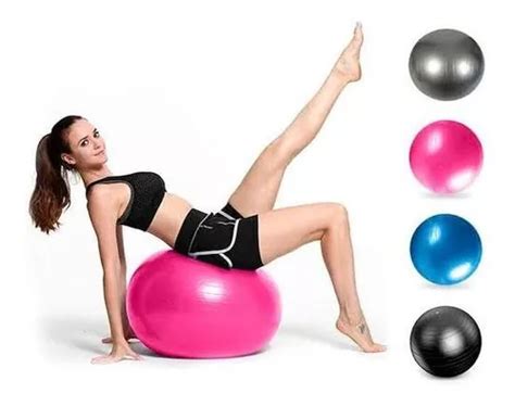 Pelota De Pilates Entrenamiento Gym 40 55 65 75cm Cuotas Sin Interés