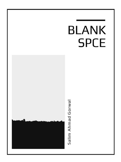 Blank Book Cover Template | PDF