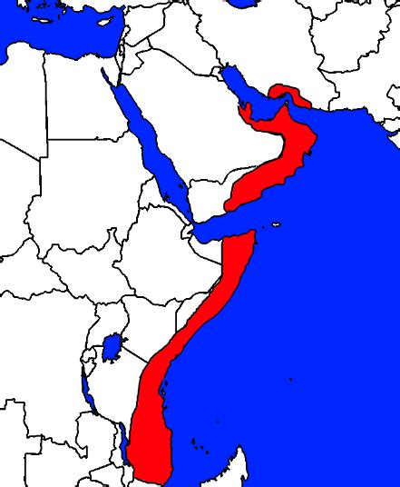 Map of the Omani Empire from 1856. : r/MapPorn