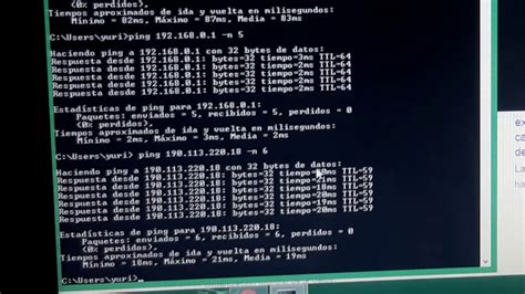 Como Hacer Un Ping Desde Mi Pc Youtube