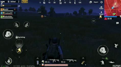 Pubg Mobile Night Mode Gameplay Without Night Vision And How Night Ends