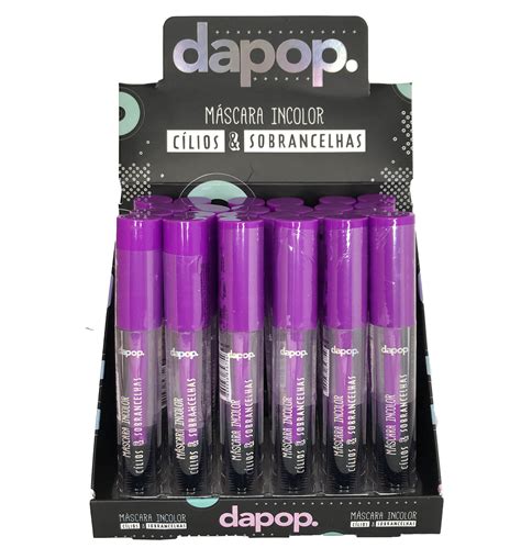 Máscara Incolor para Cílios e Sobrancelhas Dapop Make no Atacado