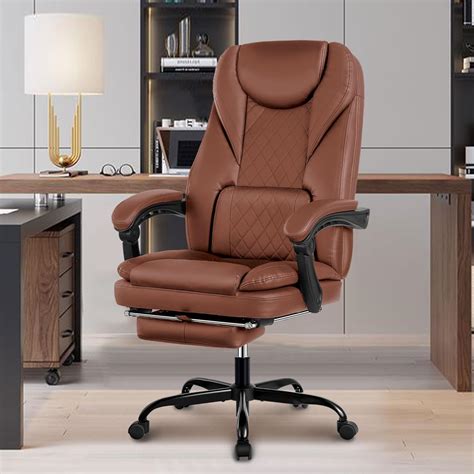 Guessky Executive Office Chair Big And Tall Office Chair With Foot