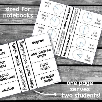 Understanding Angles For Interactive Notebooks Md Foldable Activities