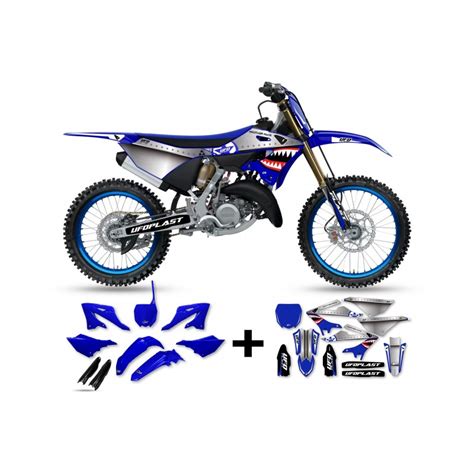 Ufo Plastic Sticker Kit Thunder Yamaha Yz 250 2022 2023 Colour