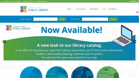 Gwinnett County Public Library - Open Source CMS Development By Webplanex