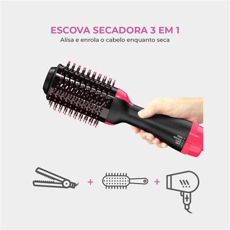 Escova Secadora One Step V Em Seca Alisa E Modela One Step