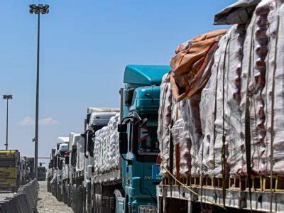 Casi Camiones De Ayuda Han Llegado A Gaza Por El Muelle