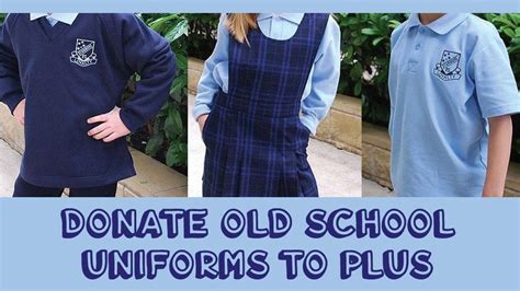 Donate old school uniforms to PLUS | Stanmore Public School P&C