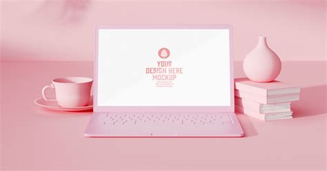 Abstract Background with Laptop Mockup, Scene Generators ft. abstract ...