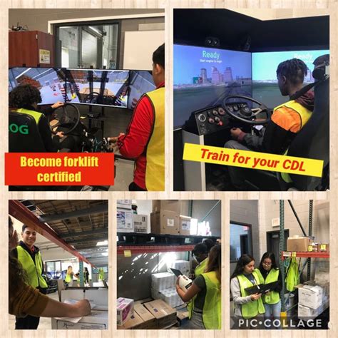 Distribution And Logistics Lends A Hand Blanson CTE High School