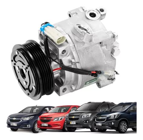 Compressor Ar Condicionado Gm Onix Prisma Spin Cobalt Recon Frete Gr Tis