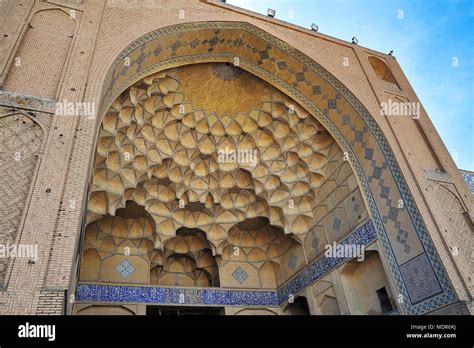 Jameh Mosque Isfahan Iran Stock Photo Alamy