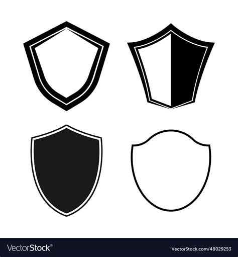 Shield logo Royalty Free Vector Image - VectorStock