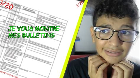 On Regardes Mes Anciens Bulletins De Eme Youtube