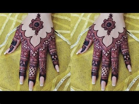 Latest Eid Mehndi Design Kashees Eid Mehndi Design New Simple