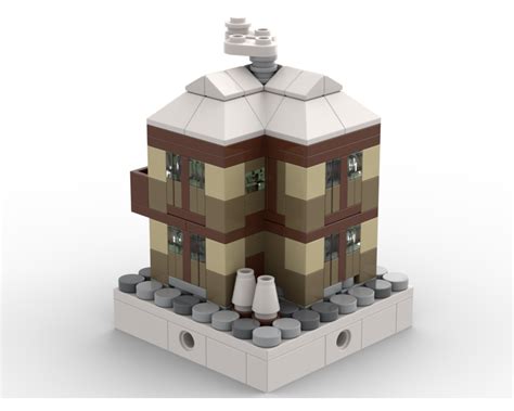 LEGO MOC Winter Village House #4 by Serenity | Rebrickable - Build with ...