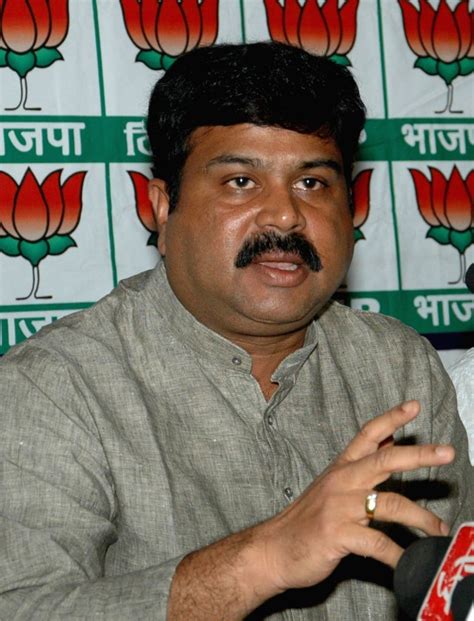 National General Secretary of BJP Dharmendra Pradhan meet the media at ...