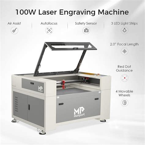 Monport Fireproof W Auto Focus Co Laser Engraver Review Laser