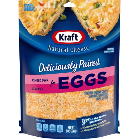 Cheddar Swiss Kraft Natural Cheese