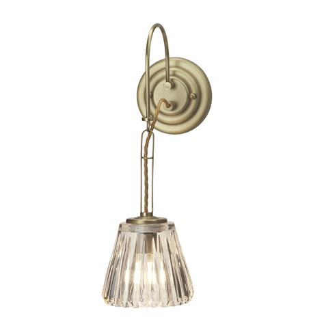 Elstead Lighting Demelza Ip Bathroom Wall Light In Brushed Brass