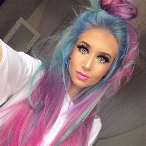 40 Best Funky Colored Hair That Look So Carefree Funky Hair Colors