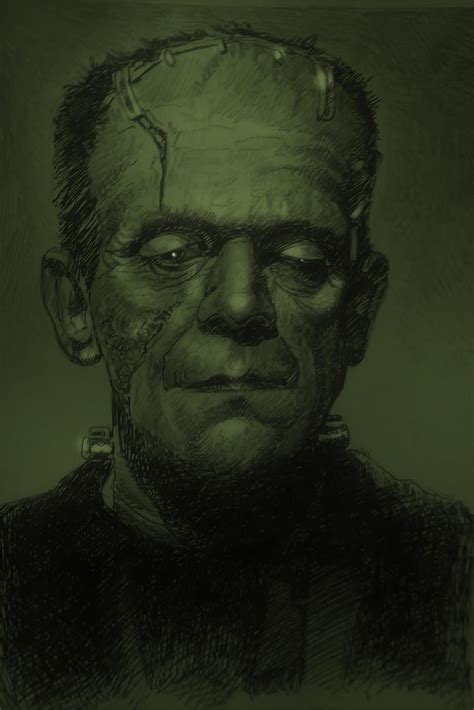 FRANKENSTEIN'S MONSTER , BORIS KARLOFF by Legrande62 on DeviantArt