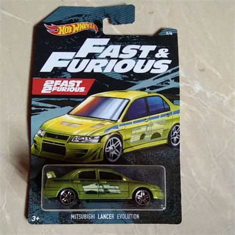 Jual Hotweels Fast And Furious 2 Fast And 2 Furious Mitsubishi Lancer