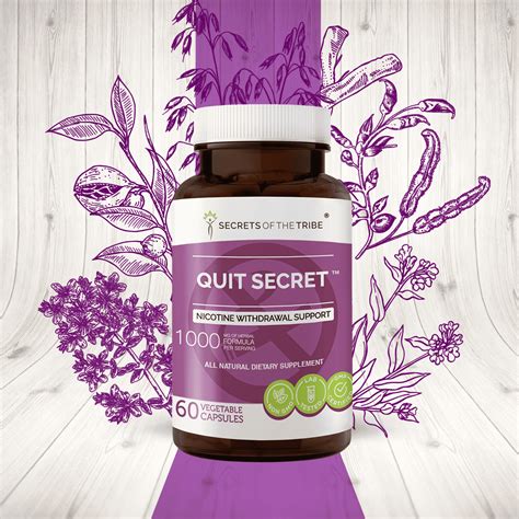 Quit Secret Capsules Mg Licorice Lungwort Nutmeg Oatstraw St