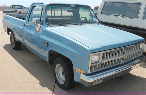 1982 Chevrolet Scottsdale 10 Pickup Truck In Ft Riley Ks Item D8019